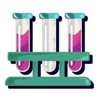 laboratory tubes test vector