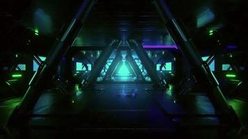 3d Futuristic VJ motion graphics for music video, video