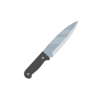 un arma de cuchillo. el arma de un ladrón en un caso de asesinato. png