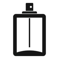 icono de desodorante de loción, estilo simple vector