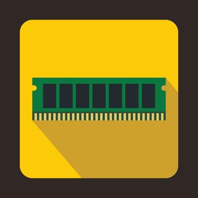 DVD RAM module for the personal computer icon