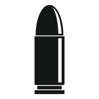 Bullet icon, simple style vector