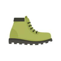 Hunter boot icon, flat style vector