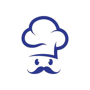Chef logo images vector
