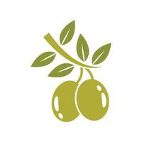 Olive logo images illustration vector