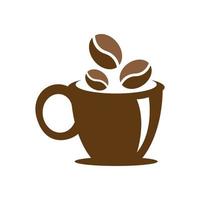 Coffee cup logo images vector