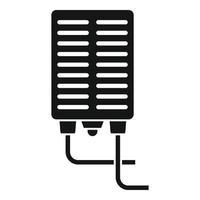 icono de herramienta de reparación de teléfonos móviles, estilo simple vector