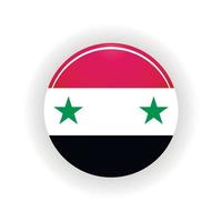 Syria icon circle vector