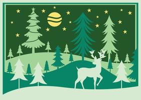 christmas village laser cut, christmas background vector