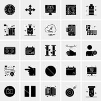 25 Universal Business Icons Vector Creative Icon Illustration to use in web and Mobile Related project