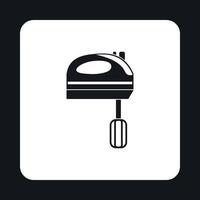 Mixer icon, simple style vector