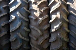 Big tires for agricultural tractors photo