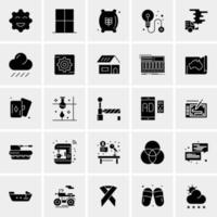 25 Universal Business Icons Vector Creative Icon Illustration to use in web and Mobile Related project