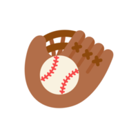 baseball guanti. pelle guanti per il popolare baseball gioco. png
