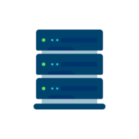 tecnología de almacenamiento de datos del servidor de base de datos en computación en la nube para seguridad de archivos png