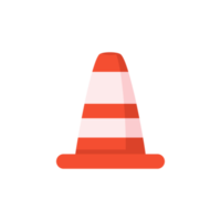 Traffic cones. Barrier cones divide the protective zone. png