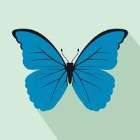 Butterfly icon, flat style vector