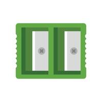 Double sharpener icon, flat style vector