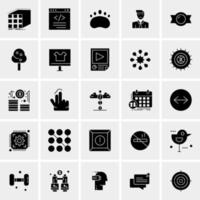 25 Universal Business Icons Vector Creative Icon Illustration to use in web and Mobile Related project