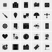 25 Universal Business Icons Vector Creative Icon Illustration to use in web and Mobile Related project