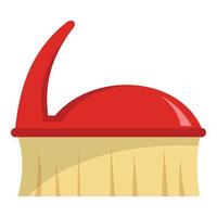 Brush icon, flat style vector