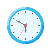 The round clock face shows the scheduled time. png