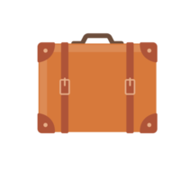 luggage for boarding a plane to travel on vacation png