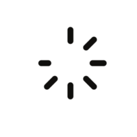 icono de descarga sitio web cargador de búfer un círculo giratorio para descargar información en el sitio web. png