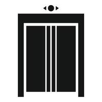 Architecture elevator icon, simple style vector