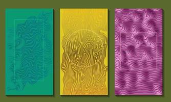 abstract banner background swirl effect vector illlustration