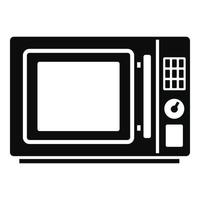 Microwave icon, simple style vector