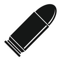 Bullet icon, simple style vector