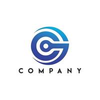 Gescom G Letter Logo, Letter G logo vector