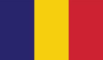 Romania flag image vector