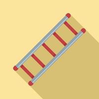 Ladder icon, flat style vector