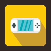 PSP icon, flat style vector