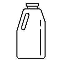 Clean bleach icon, outline style vector