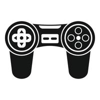 icono de joystick, estilo simple vector