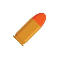 Bullet icon, flat style vector