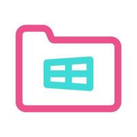 System Folder Icon vector