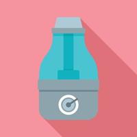 House humidifier icon, flat style vector