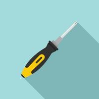 Screwdriver icon, flat style vector