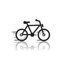 Abstract bicycle vector logo design. Bike Shop Corporate branding identity .