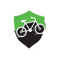 Abstract bicycle vector logo design. Bike Shop Corporate branding identity .