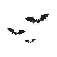 Bats isolated on white background vector
