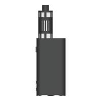 Smoking vape icon, realistic style vector