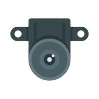 Action small camera icon, flat style vector