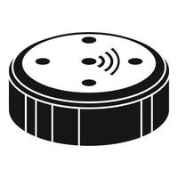 Ai smart speaker icon, simple style vector