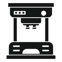 Drip coffee machine icon, simple style vector