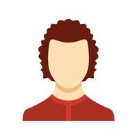 Man avatar icon vector flat